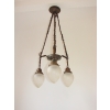 Żyrandol z porcelanowymi oprawkami E27